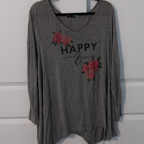 Grey long sleev shirt - Picture 1 of 4